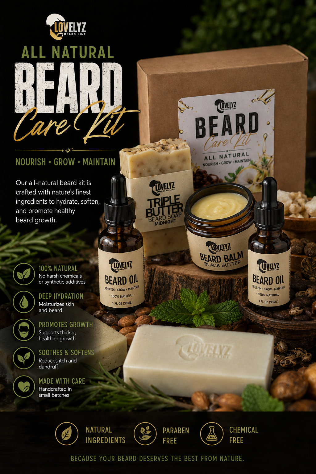 Lovelyz Beard Kits