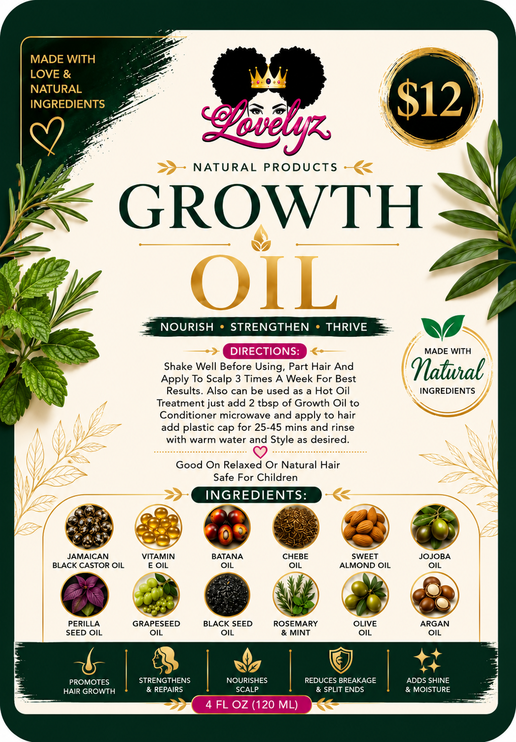Lovelyz Growth Oil