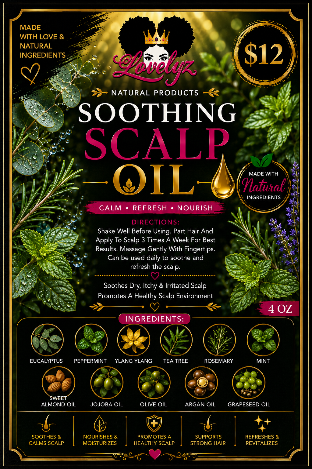 Lovelyz Soothing Scalp Oil